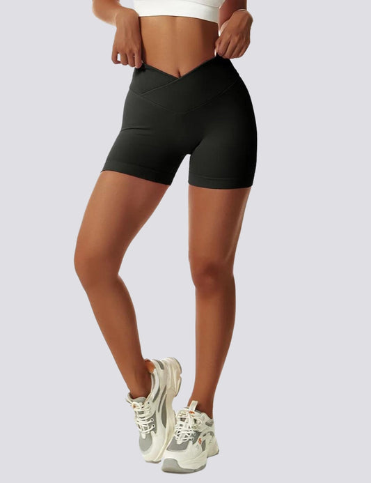 CONTOUR BOOTY SHORTS - BLACK