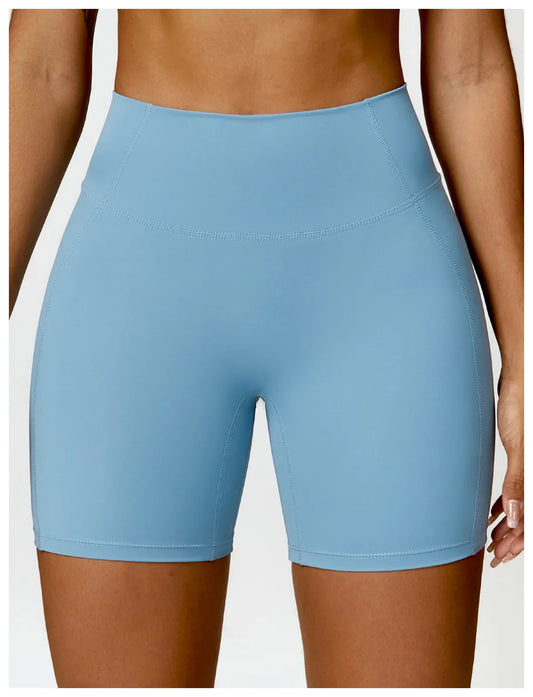 SHAPE ENHANCING SHORTS - BLUE