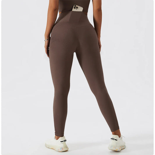 COMFORTX LEGGINGS - BROWN