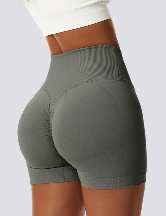 CONTOUR BOOTY SHORTS - GREY