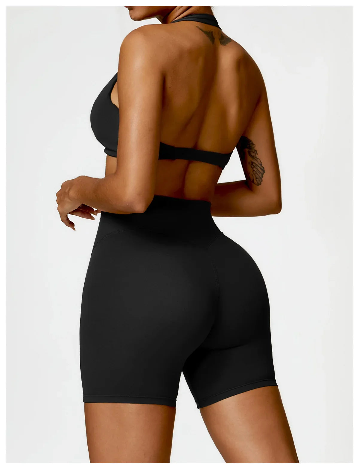 SHAPE ENHANCING SHORTS - BLACK