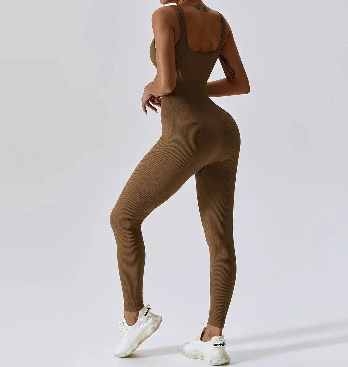 SEAMLESS JUMPSUIT - PINK