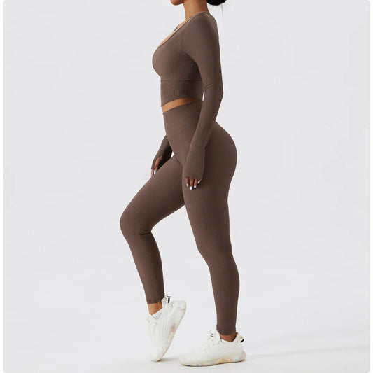 COMFORTX LEGGINGS - BROWN