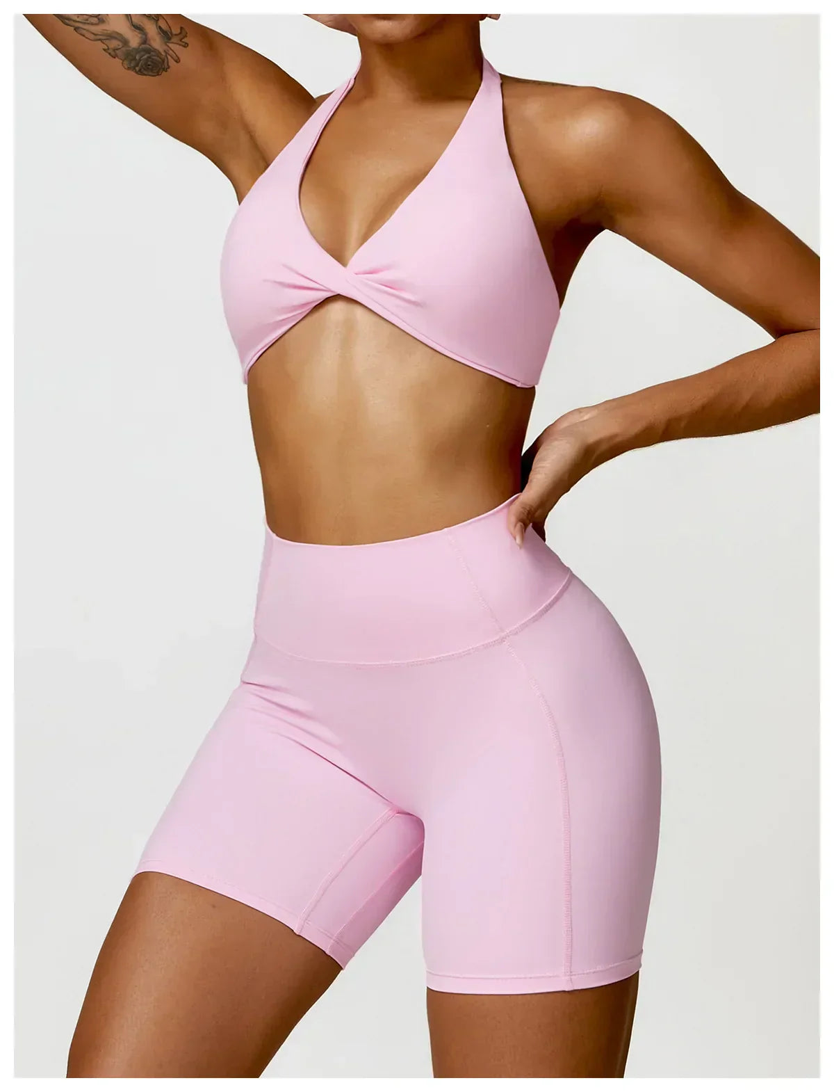 SHAPE ENHANCING SHORTS - PINK