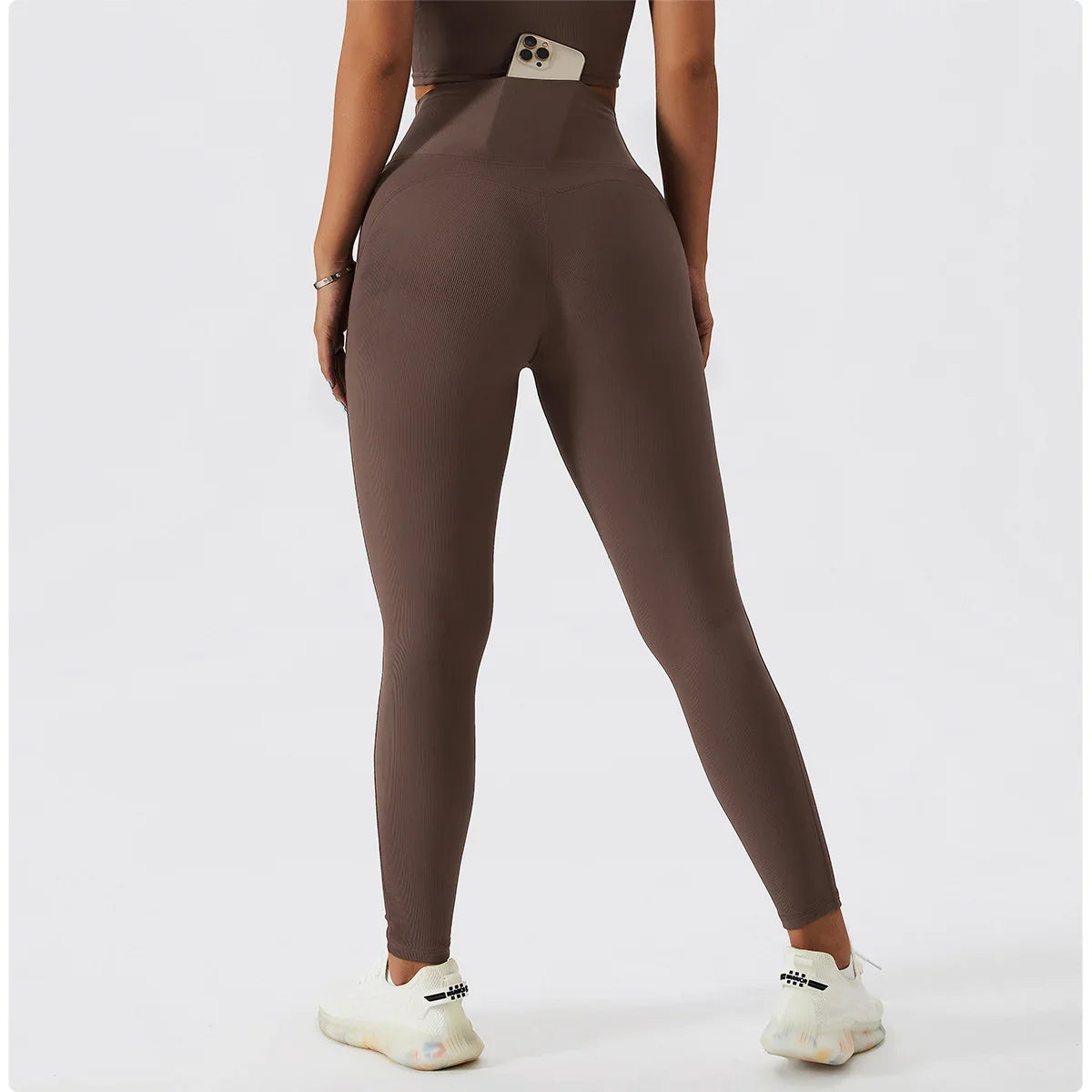 COMFORTX LEGGINGS - BROWN