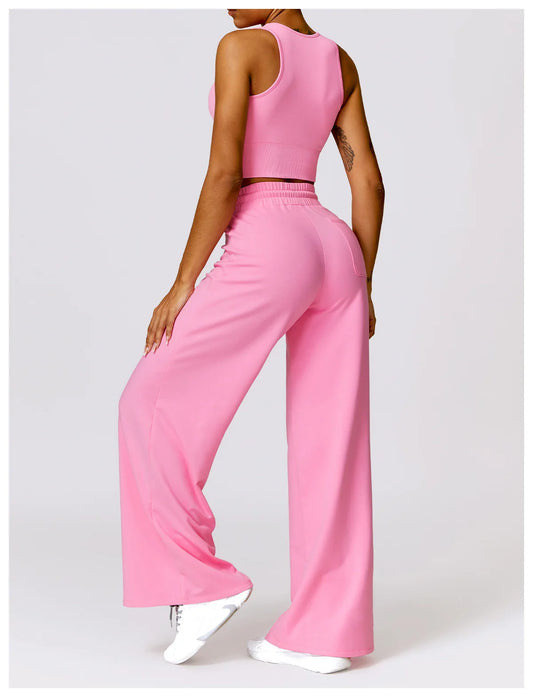 BAGGY YOGA SET - PINK